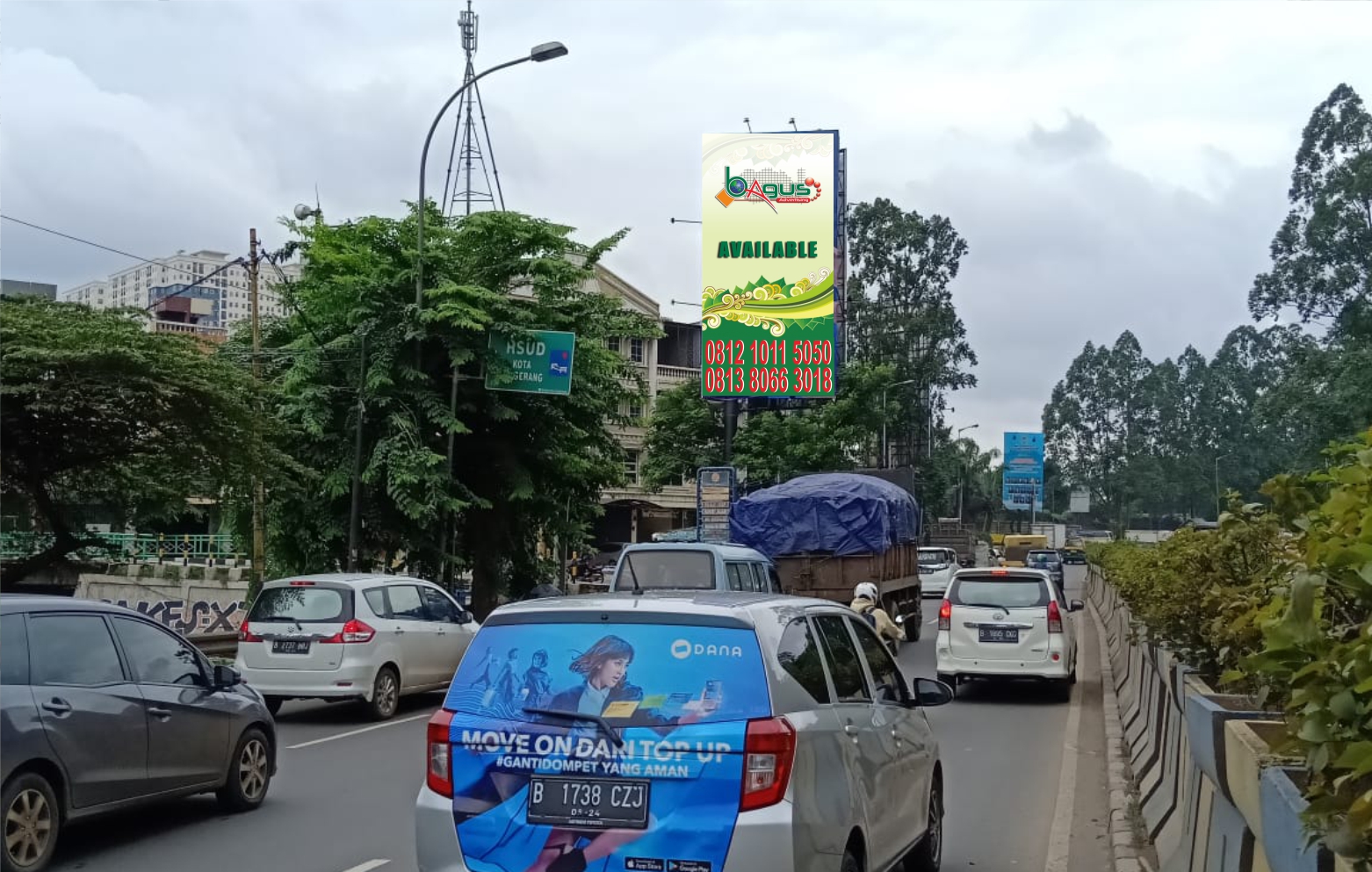 Jl. Jendral Sudirman (Depan Mall Tangcity) 
