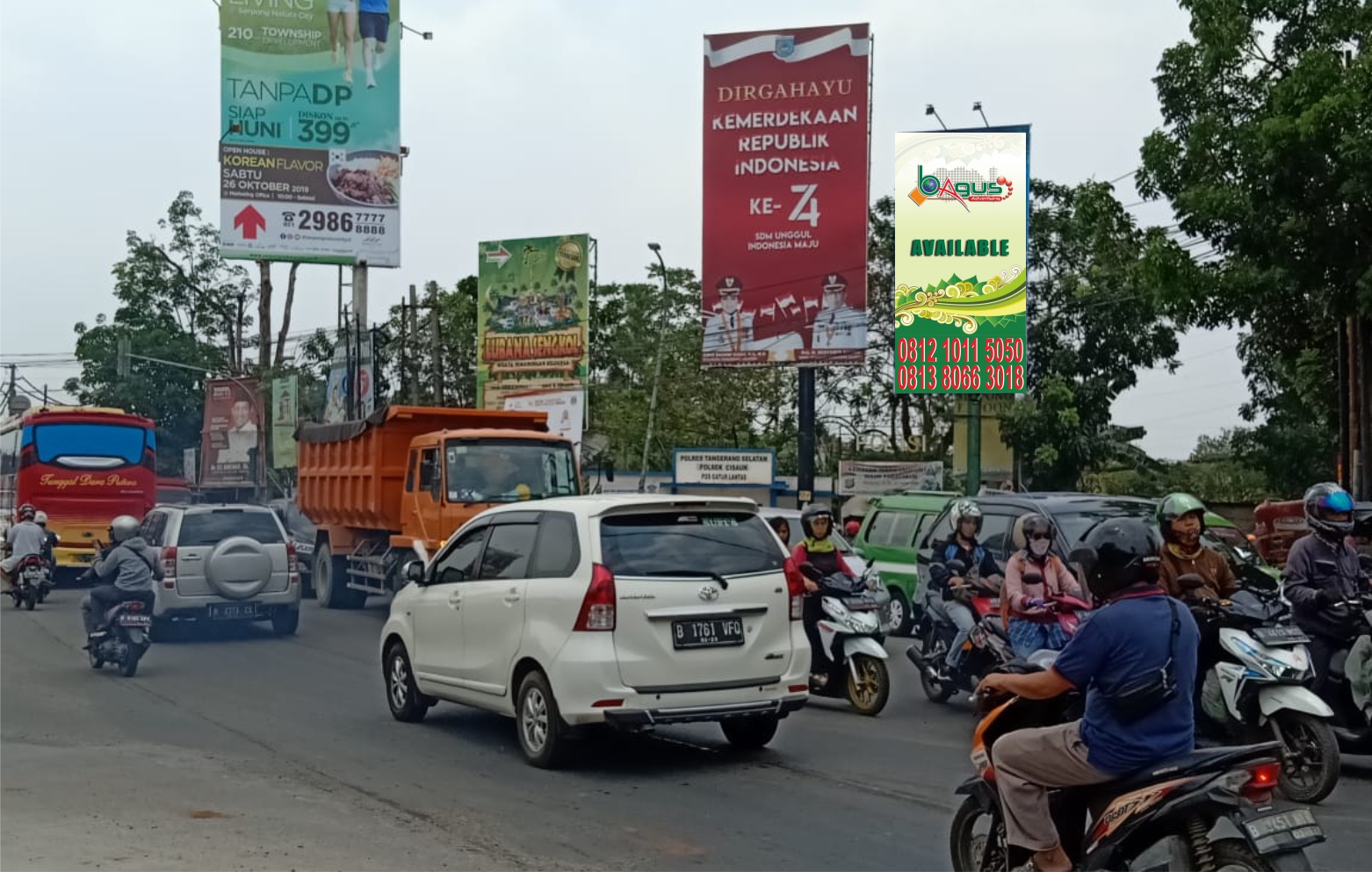 Jl. Raya Serpong, Muncul, Setu, Tangerang Selatan.