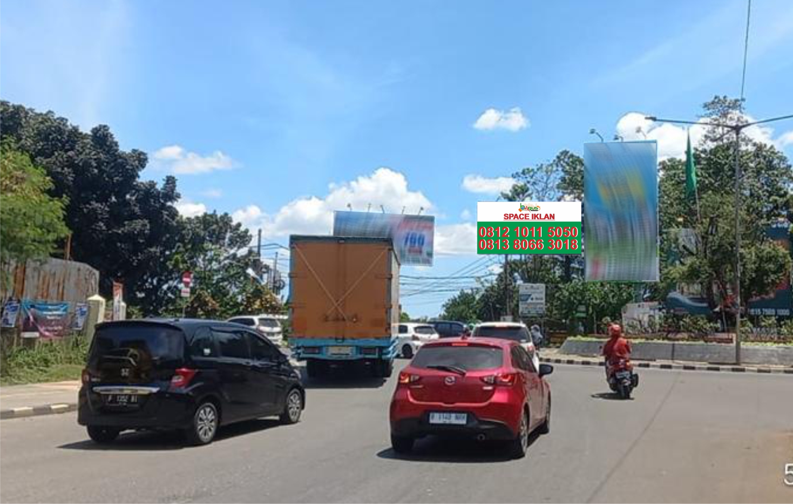 Jl. Raya Serpong, Setu, Kec. Setu, Tangerang Selatan, Banten 15314. ( Bunderan Batan Indah ) 